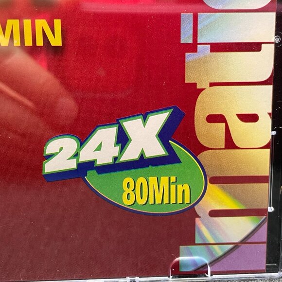 NWOT 10-Pack Imation CD-R 24x 80min/700MB 1x-24x Compatible, Recordable (1of3) - Picture 8 of 12